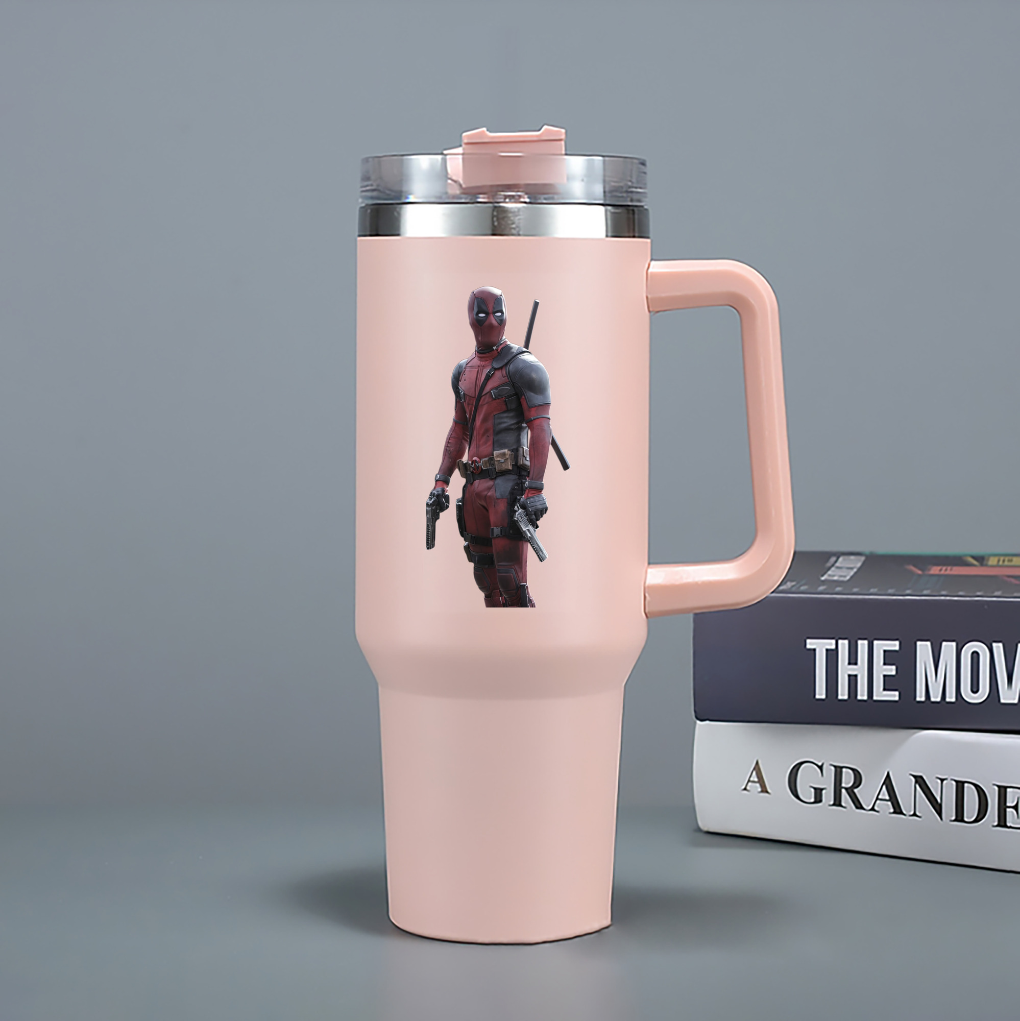 （画像用） Deadpool デッドプール 1200mL車用タンブラー（カラープリント）